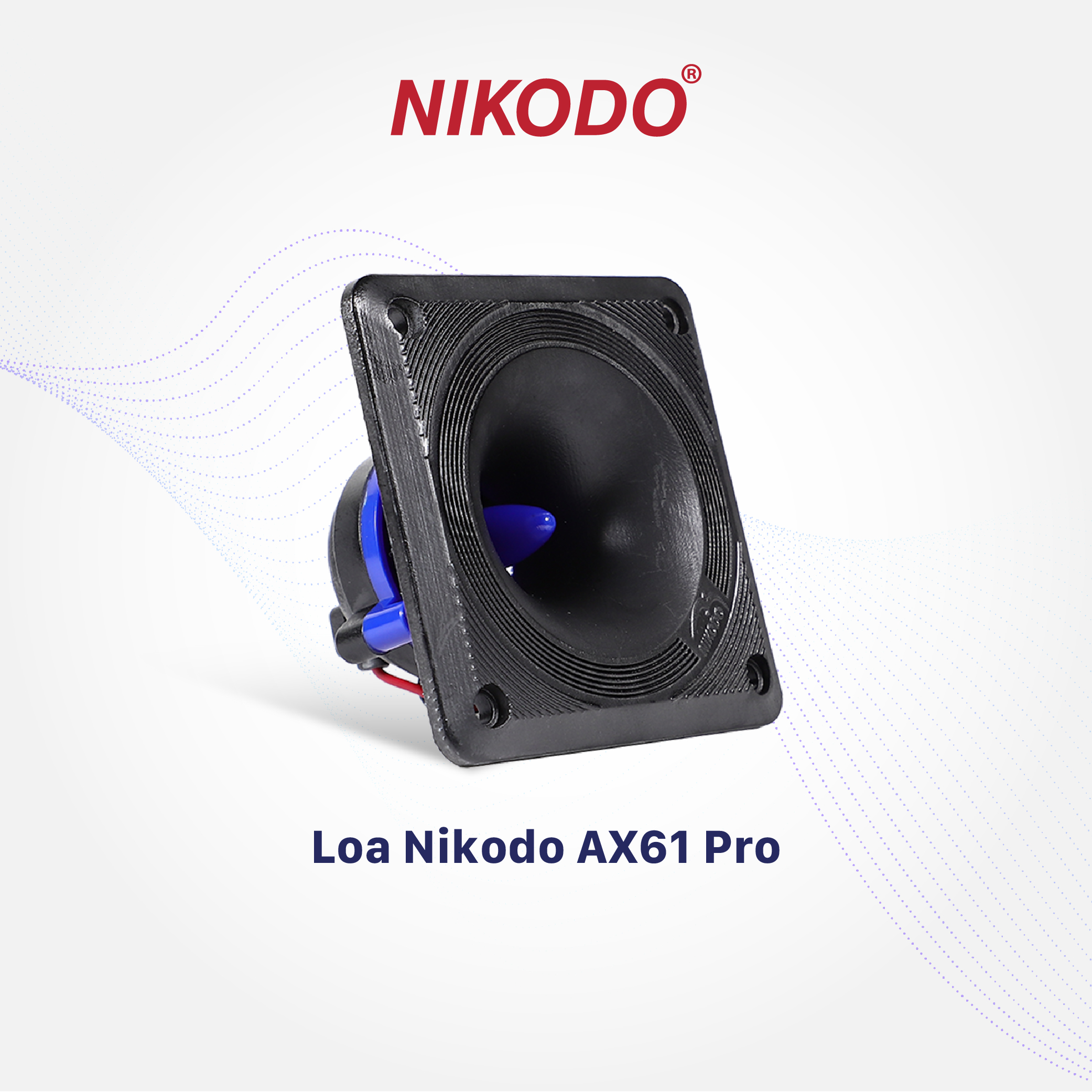 Loa ru nhà yến Nikod AX61 pro có dây sẵn, chống nước - Chuyên dụng cho nhà nuôi yến