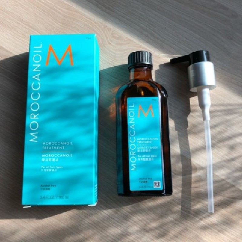Tinh Dầu Dưỡng Tóc Moroccanoil Treatment 100ml đẩy nhanh thời gian làm khô tóc và làm tăng độ óng ả cho tóc   Cung cấp đủ dưỡng chất