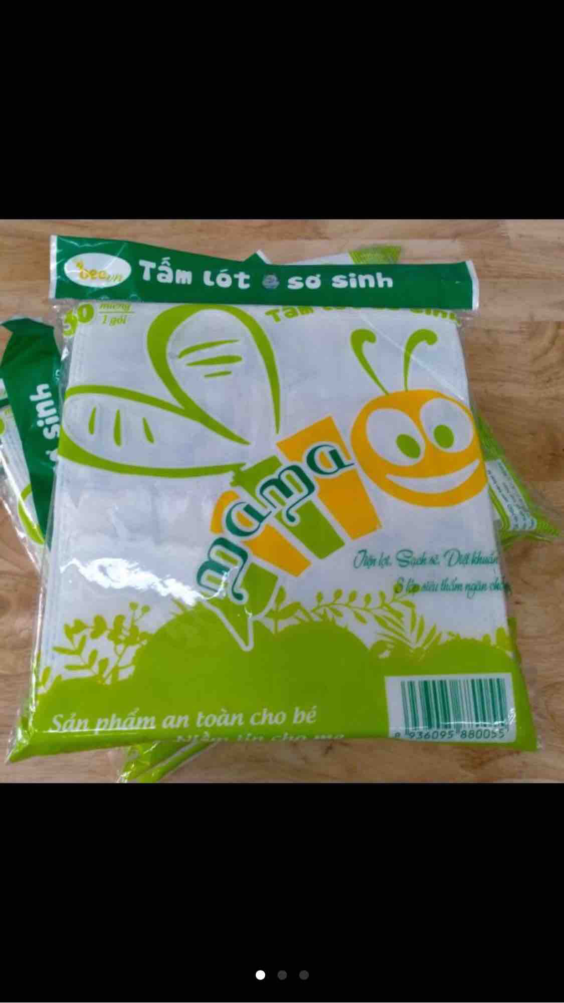 Tấm lót sơ sinh Mama