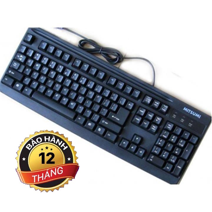 Keyboard MITSUMI  CỔNG PS2 - Bàn phím Mitsumi 1