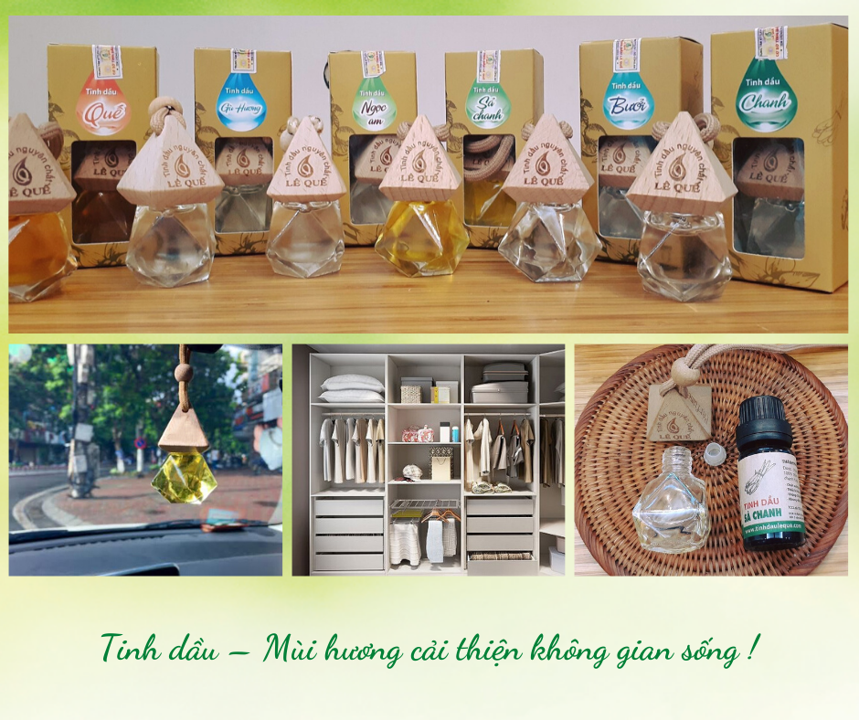 (Lê Quế) Tinh dầu sả chanh nguyên chất Chai 10ml -50ml Đuổi muỗi hiệu quả, làm sạch không khí, khử mùi hôi Koshka Home