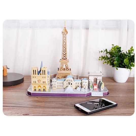 Mô hình giấy 3D CubicFun - City Line Paris - MC254h