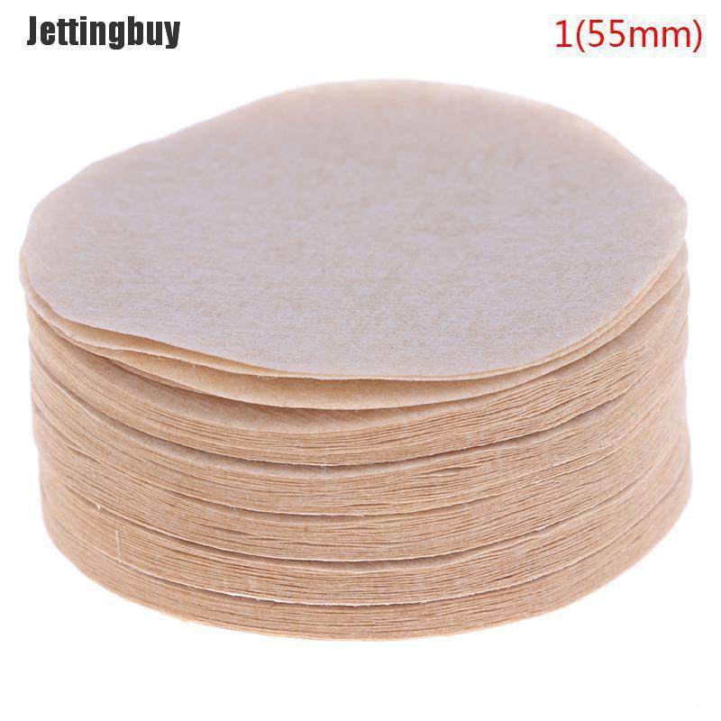 Jettingbuy 100Pcs Coffee Maker Wood Pulp Replacement Filters Paper For Aeropress Coffee