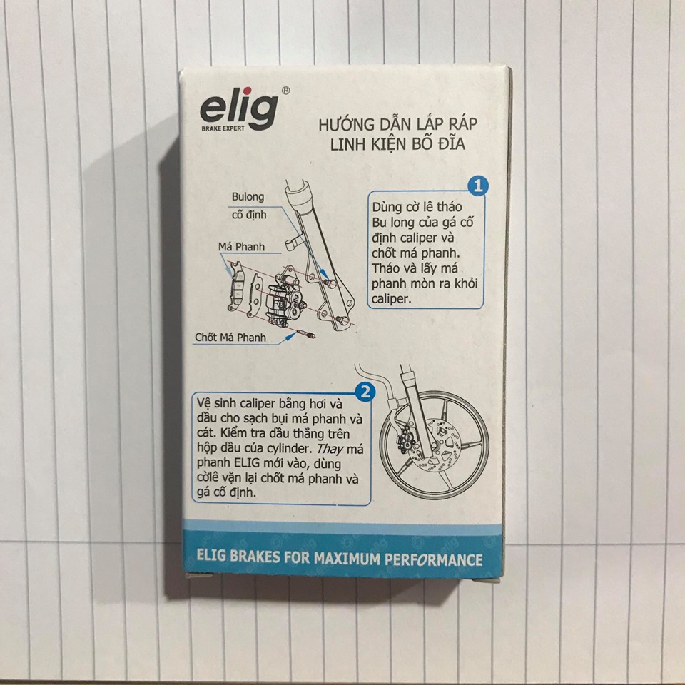 Bố đĩa trước Click I, AB 125, Lead 125, Vision (Bộ)