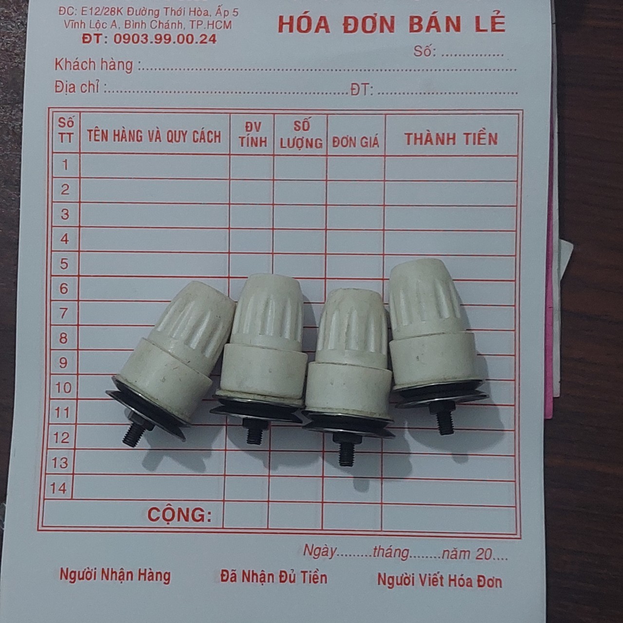1 cụm đồng tiền máy vắt sổ
