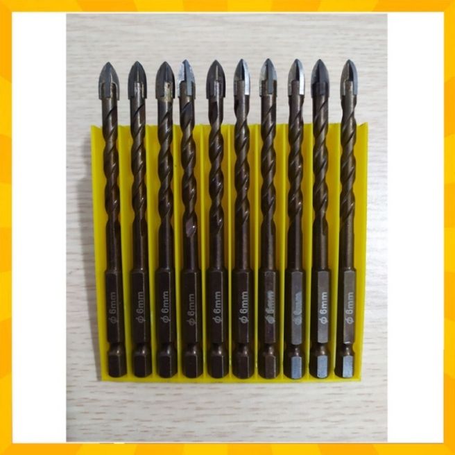 Mũi khoan đa năng loại 6mm 4 cạnh