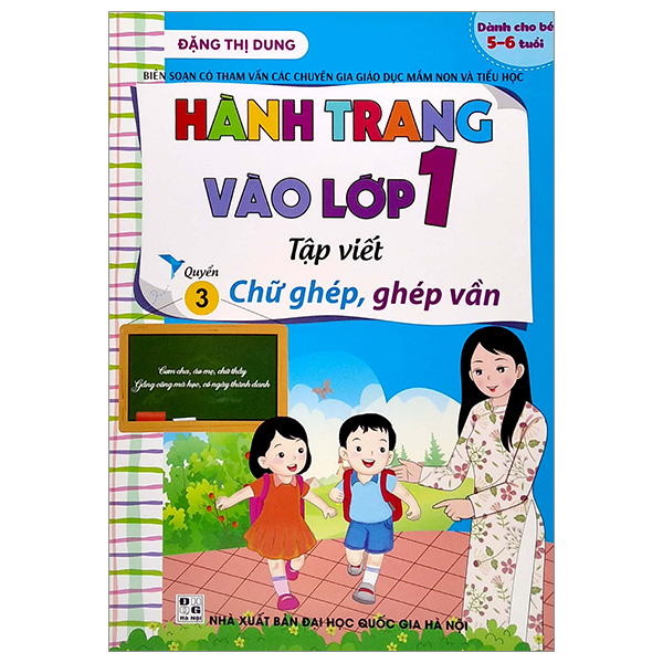 Fahasa - hành trang vào lớp 1 - tập viết chữ ghép, ghép vần - quyển 3