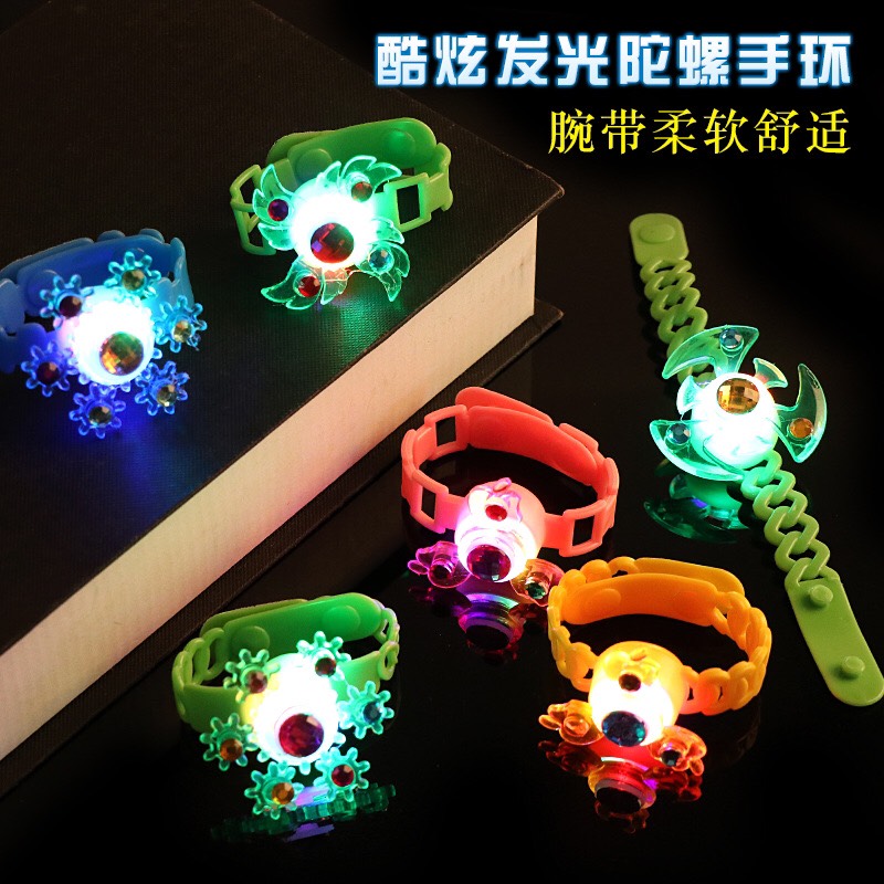 Vòng tay con quay siêu cấp có đèn cho bé