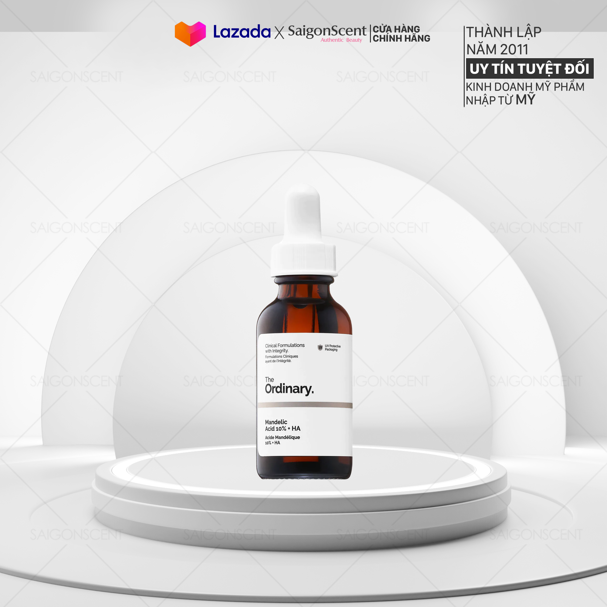 [HCM][Saigon Scent] Tinh chất tẩy da chết The Ordinary Mandelic Acid 10% + HA ( 30mL )