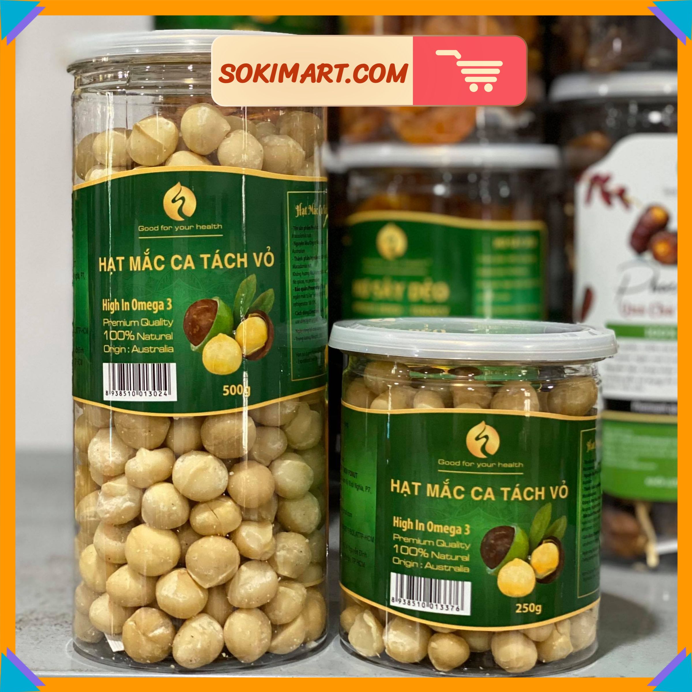 Nhân Macca Úc - 500g