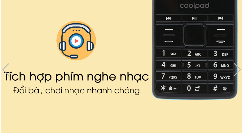 Điện thoại Coolpad F129 - Chính hãng (bảo hành 12 tháng)