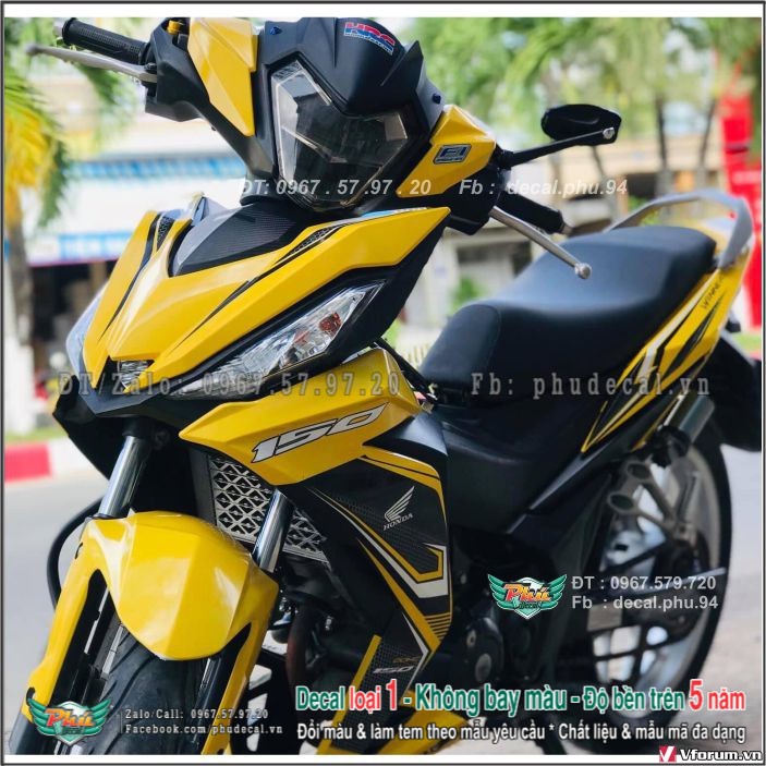 Tem rời Winner V1 Vàng đen tổ ong Hàng loại 1.