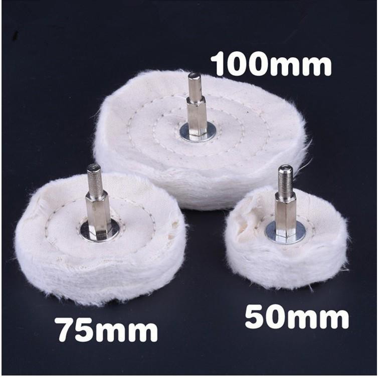 Vải bông đánh bóng hình mặt phẳng 75mm