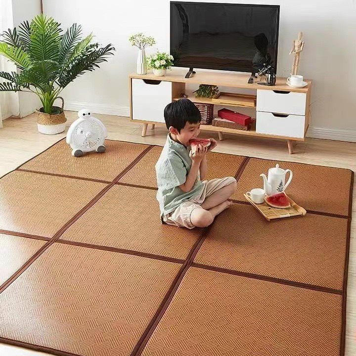 Thảm Mây Đa Năng, Chiếu Mây Cao Cấp size 1m6x2m