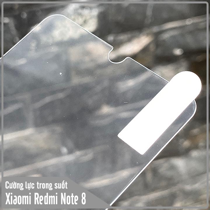 Kính cường lực cho Xiaomi Redmi Note 8 - Trong Suốt