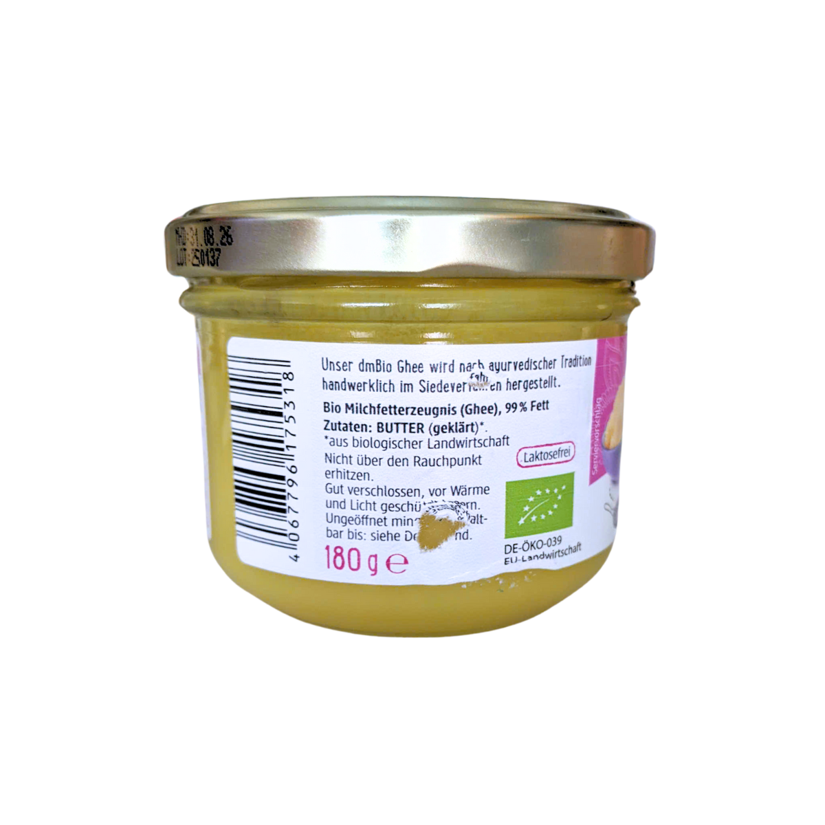 180gr-dmbio organic ghee butter