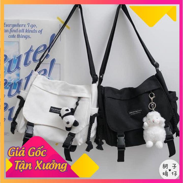 Túi Đeo Chéo Canvas Thời Trang Hàn Quốc