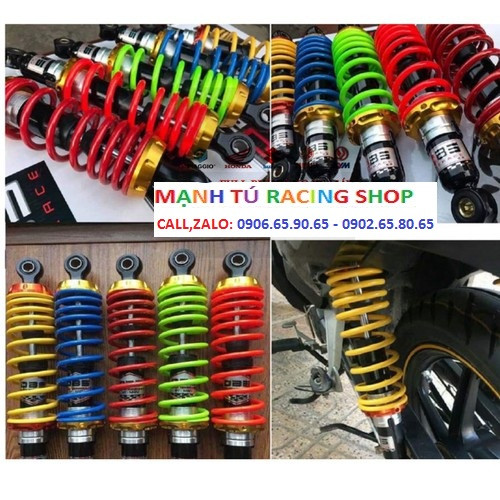 Cặp Phuộc sau xe máy giảm xóc dòng xe wave d-ream axelo future viva cup mẫu 2019