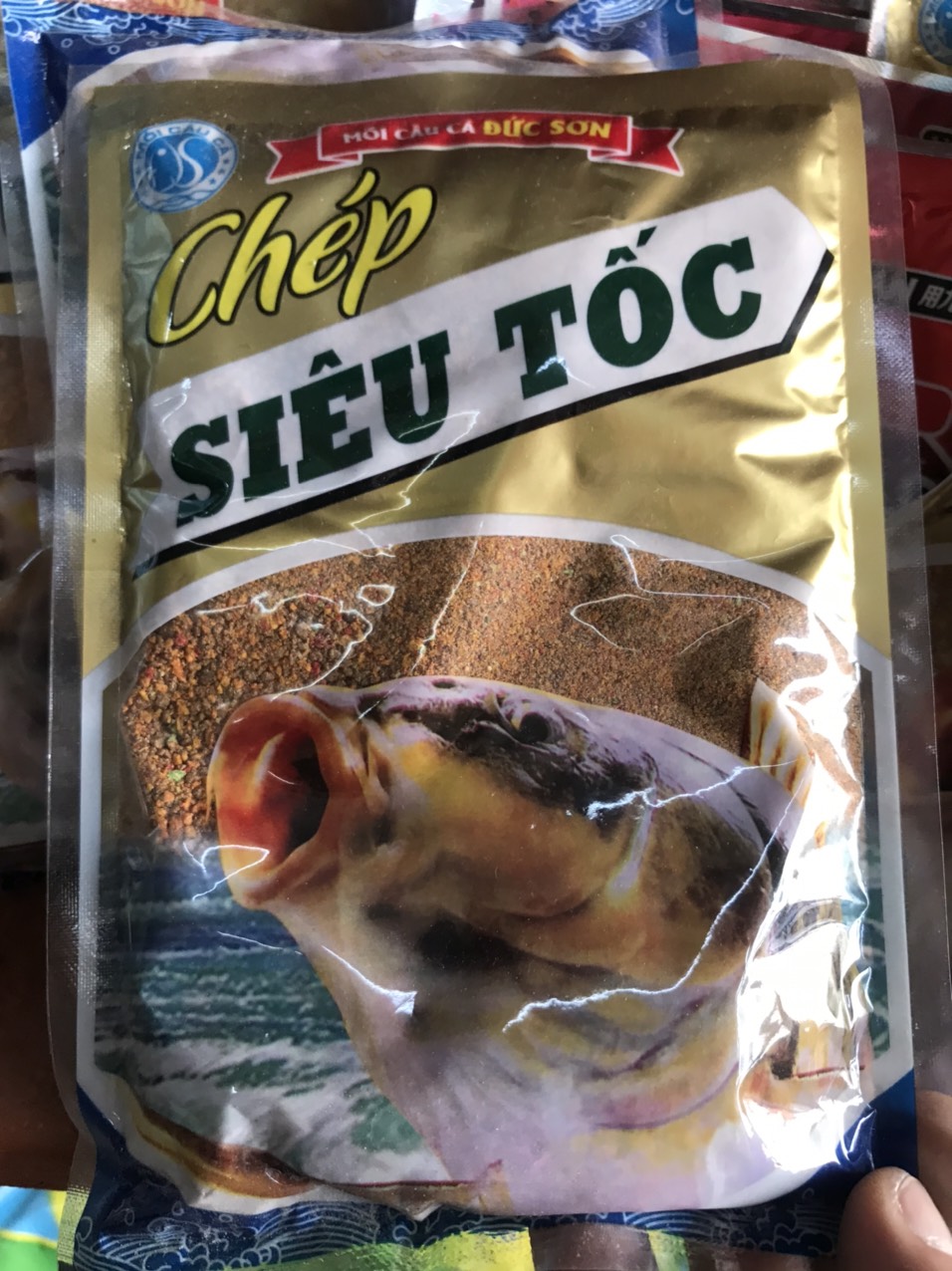 Mồi câu cá chép siêu tốc - Cám câu cá chép siêu tốc