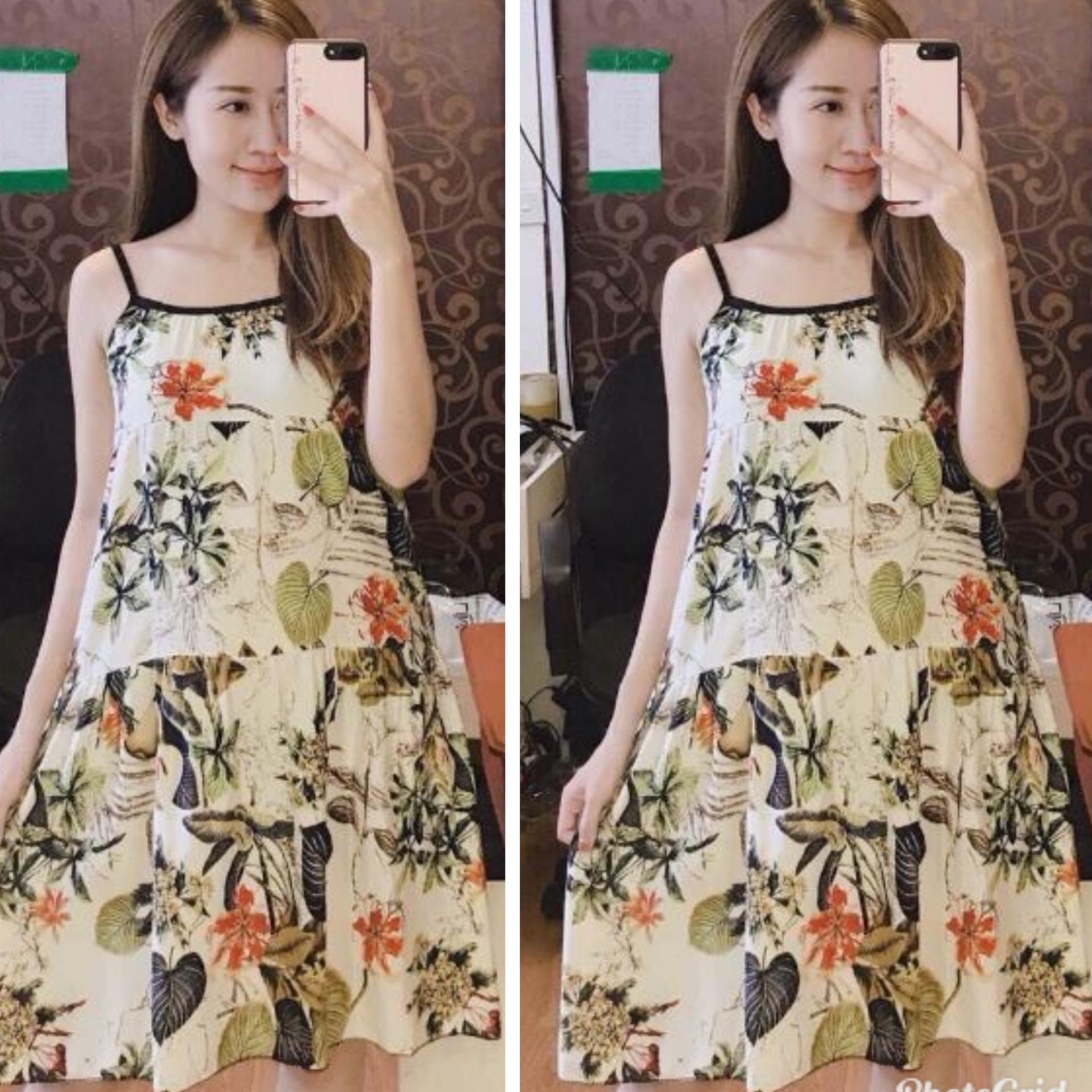 Váy bầu đầm bầu hè mềm mát