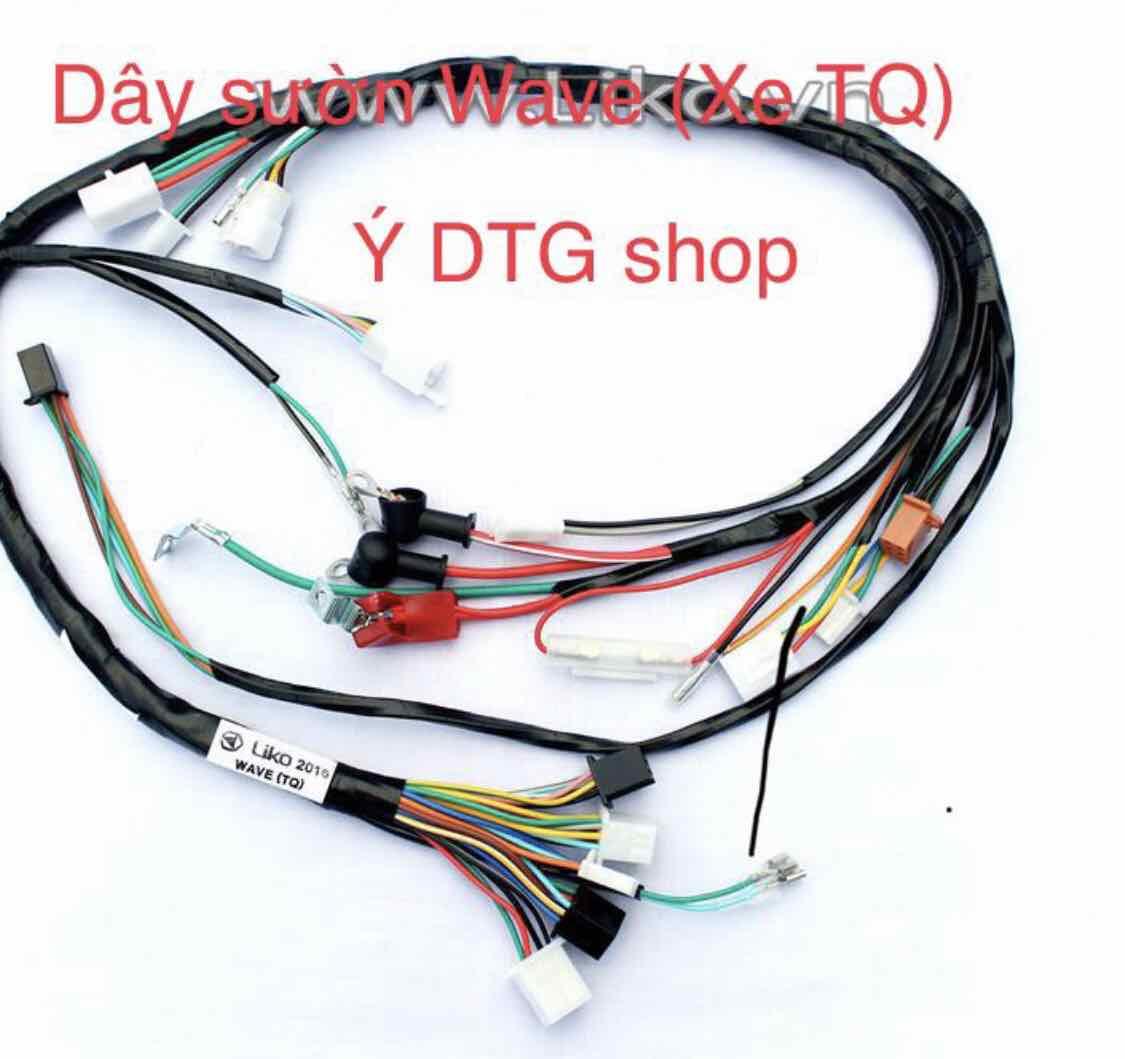 Dây Điện Sườn Xe Wave Tq - 1678