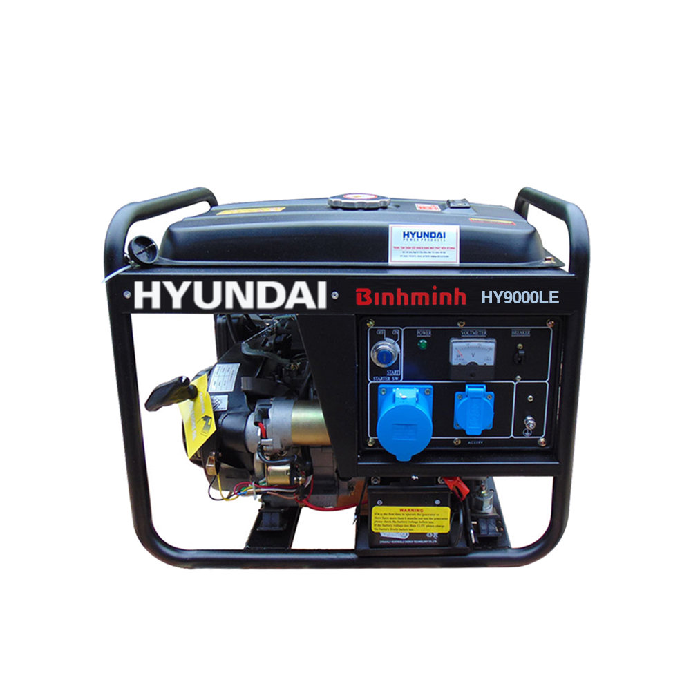Máy Phát Điện Chạy Xăng  6KW Hyundai ( đề nổ)
