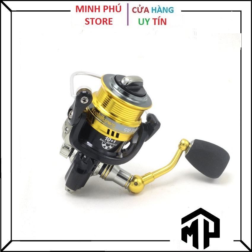 BÁO GIÁ BỘ CẦN CÂU MÁY RÚT THÔNG MINH NHIỀU SIZE | Shopee Lazada Sendo Tiki mới nhất 46 Máy Câu Cá Yoshikawa GU size 1000 mẫu mới nhất năm 2021 Thích hợp câu lure các loại cần câu máy đứng - Minh Phú