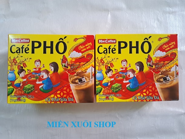 05 hộp Cafe Phố sữa đá (50gói x 24g)