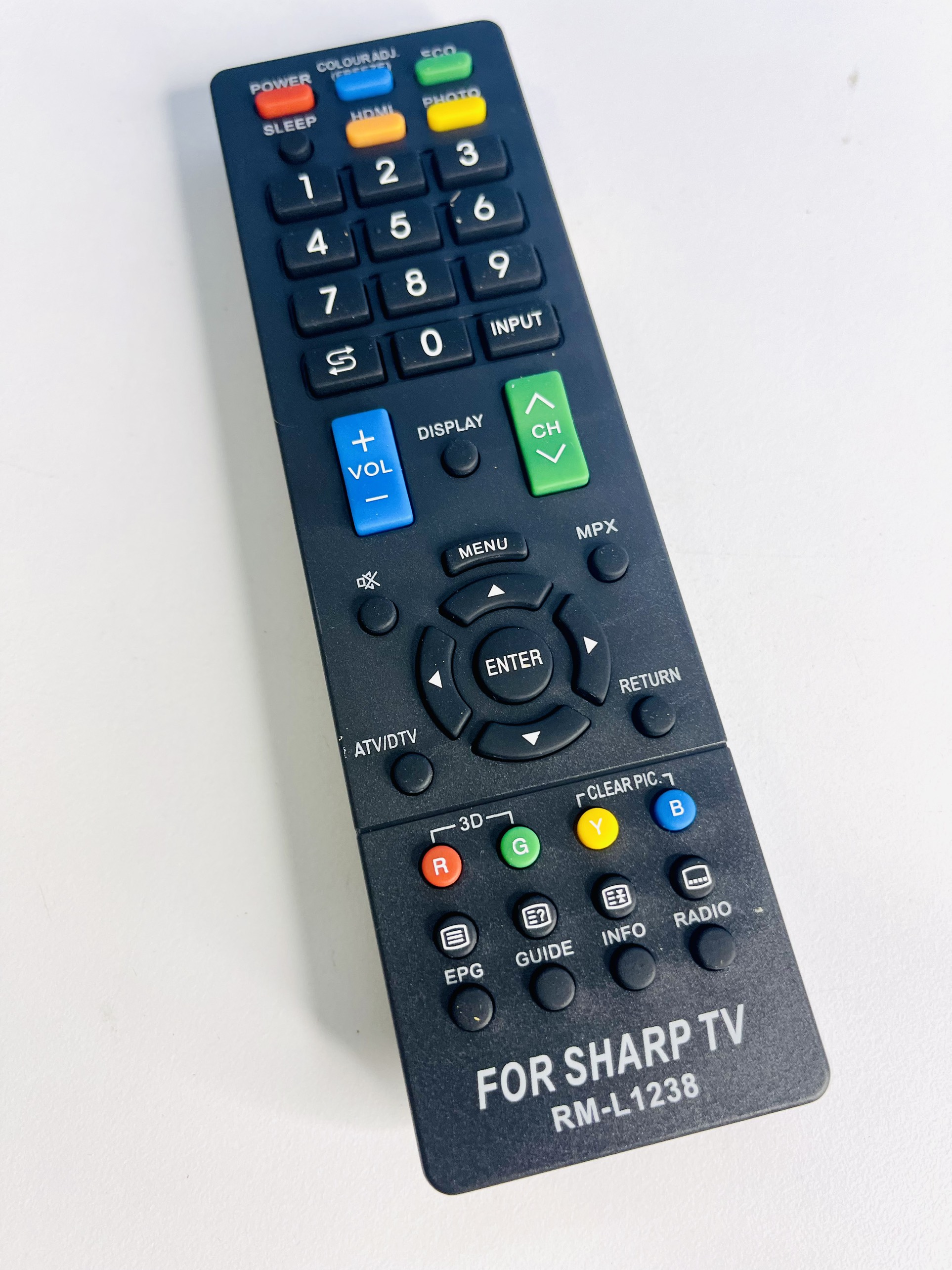 Remote Tivi TV SHARP RM-L1238