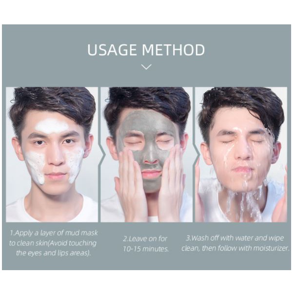 🍃 Mặt nạ bùn ngọc trai đen BLACK PEARL MUD MASK 🍃