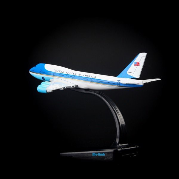 [HCM]Mô hình máy bay Air Force One Boeing B747 16cm Everfly