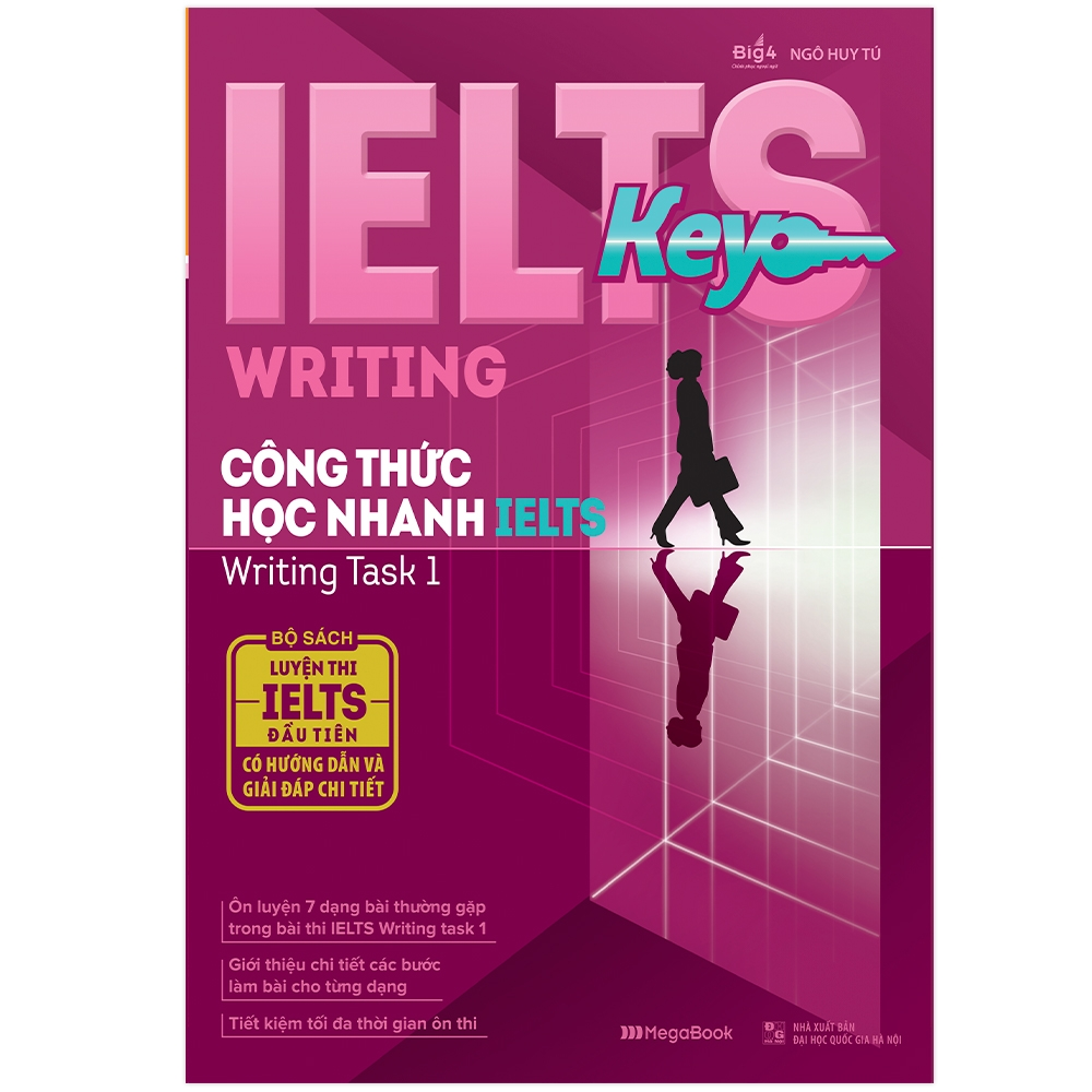 Ielts key writing - công thức học nhanh ielts writing task 1 - mgb