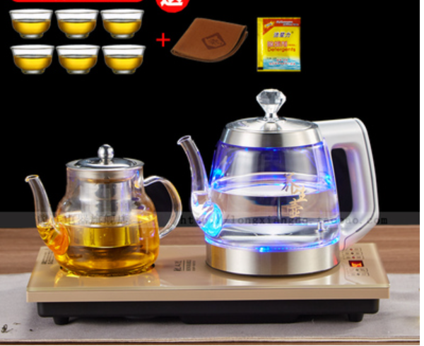 Bộ Ấm Đun Nước Siêu Tốc Tự Động Pha Trà Tại Bàn Tách Pha Ủ Nhiệt