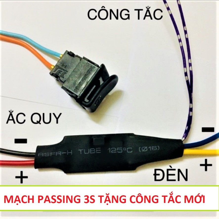 MẠCH PASSING 3S NHÁY ĐÈN TỰ ĐỘNG + BẬT TẮT ĐÈN , CÔNG TẮC NHÁY ĐÈN PASSING , CÔNG TẮC NHÁY ĐÈN XE MÁY, CÔNG TẮC ĐÈN XE MÁY , PHỤ KIỆN ĐỒ CHƠI XE MÁY