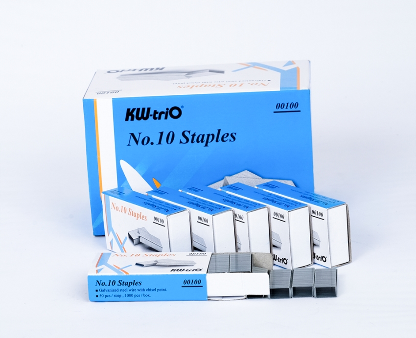 Kim bấm số 10 - 0100 KWtrio hàng chính hãng [combo 10 hộp]