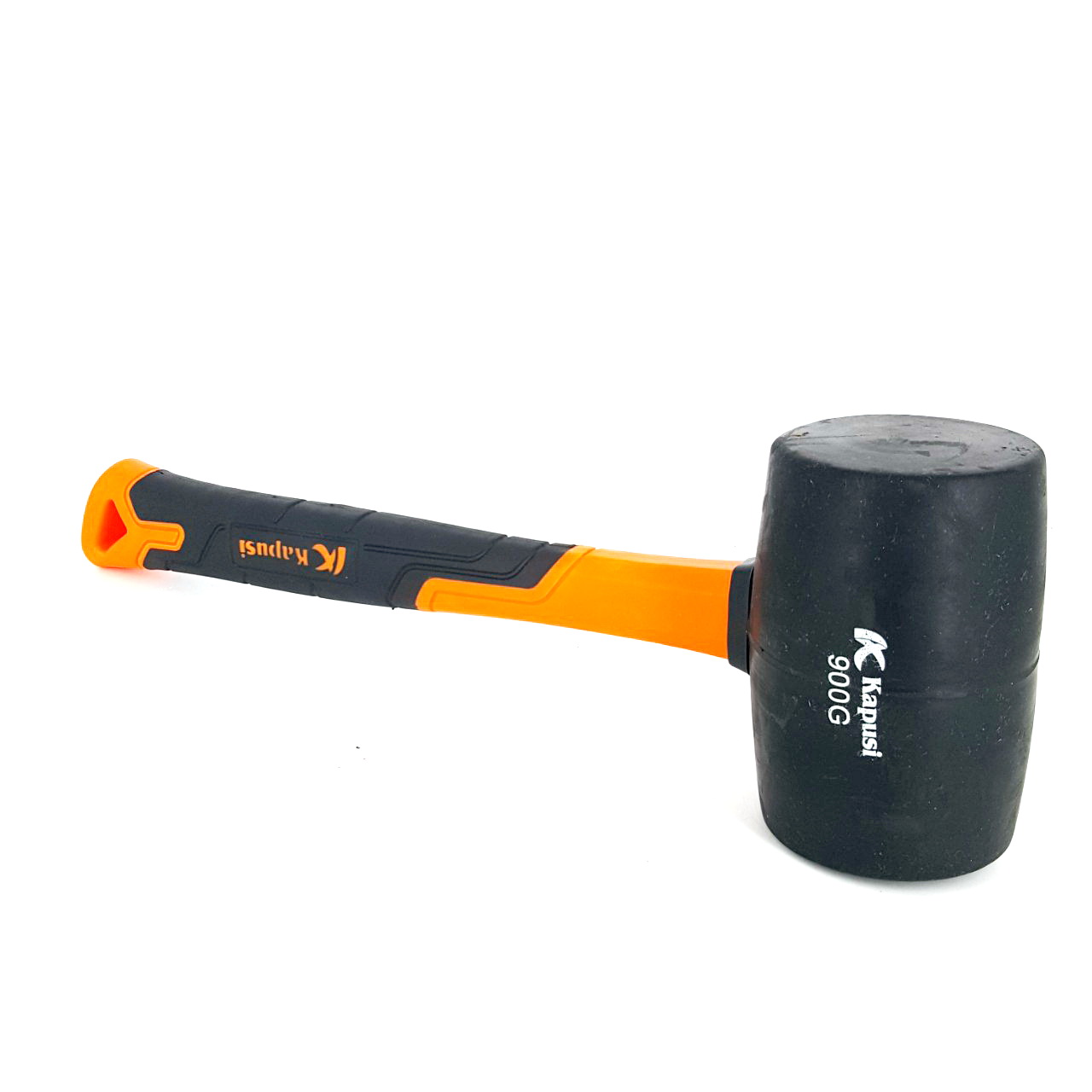 DỤNG CỤ CẦM TAY BÚA CAO SU 2 ĐẦU , TAY CẦM NHỰA ĐÚC KHỐI KAPUSI 900G