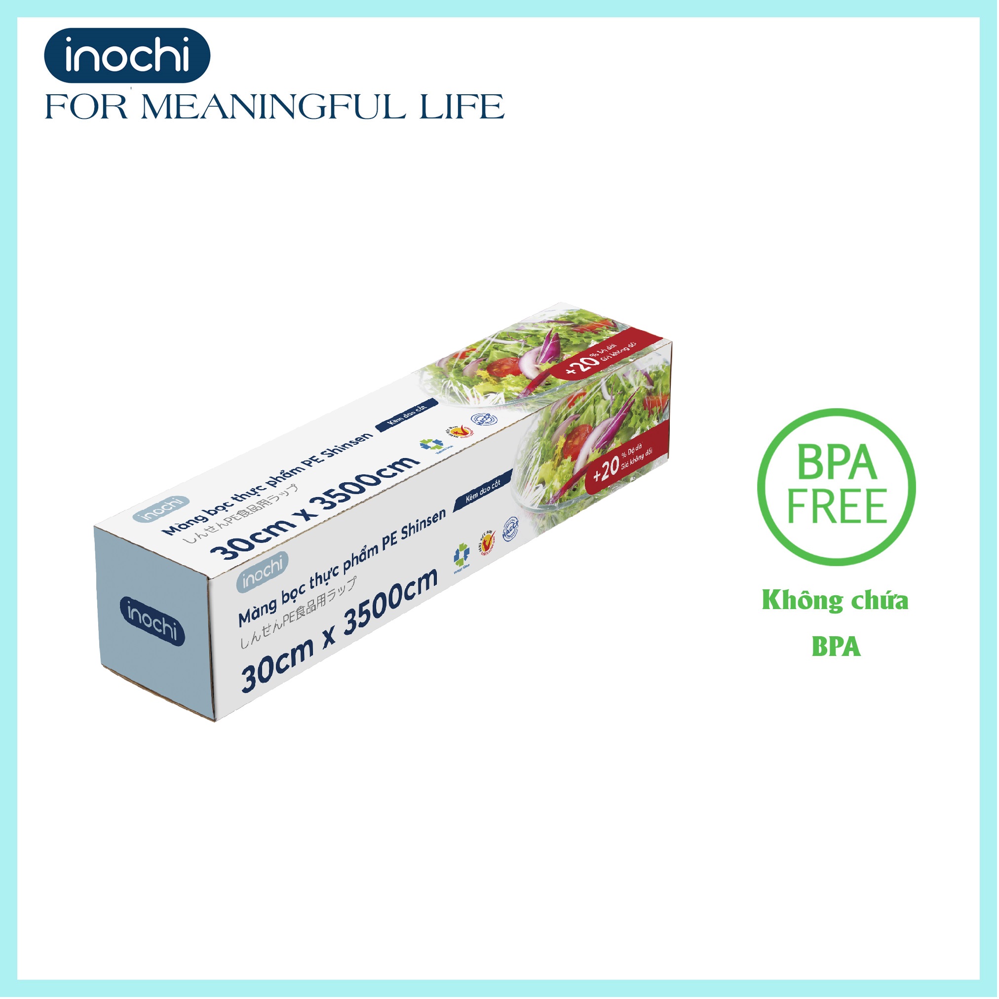 Màng bọc thực phẩm PE Shinsen 30 x 3500 cm
