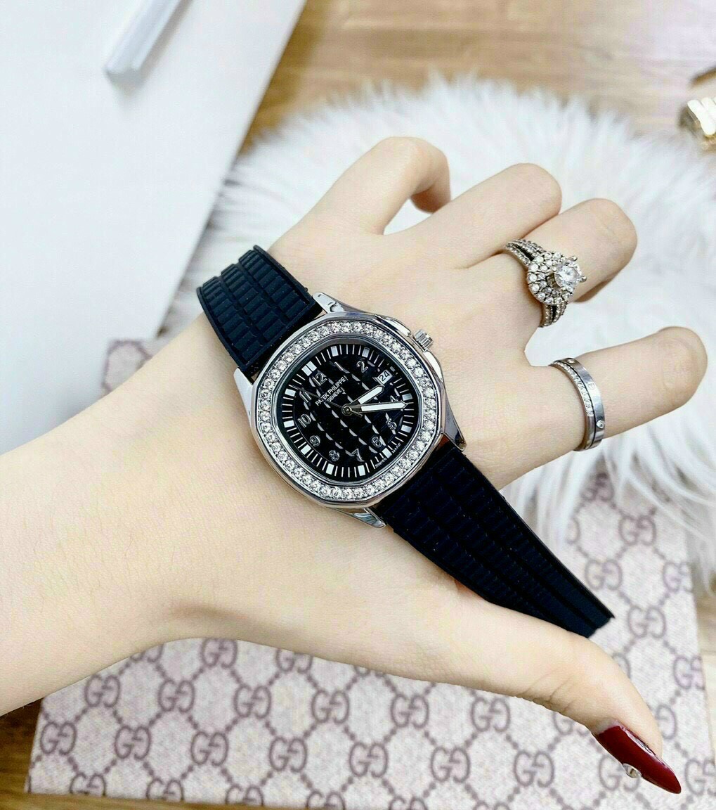 [Hot] Đồng Hồ Nữ Patek Philippe Aquanaut Diamond - Case 35mm