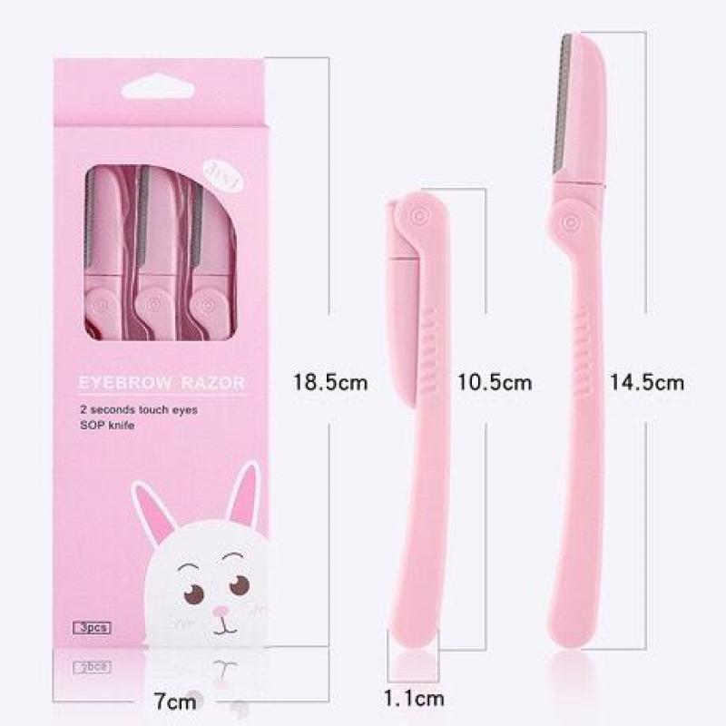 Bộ 3 Dao Cạo Tỉa Lông Mày EYEBROW RAZOR giá rẻ