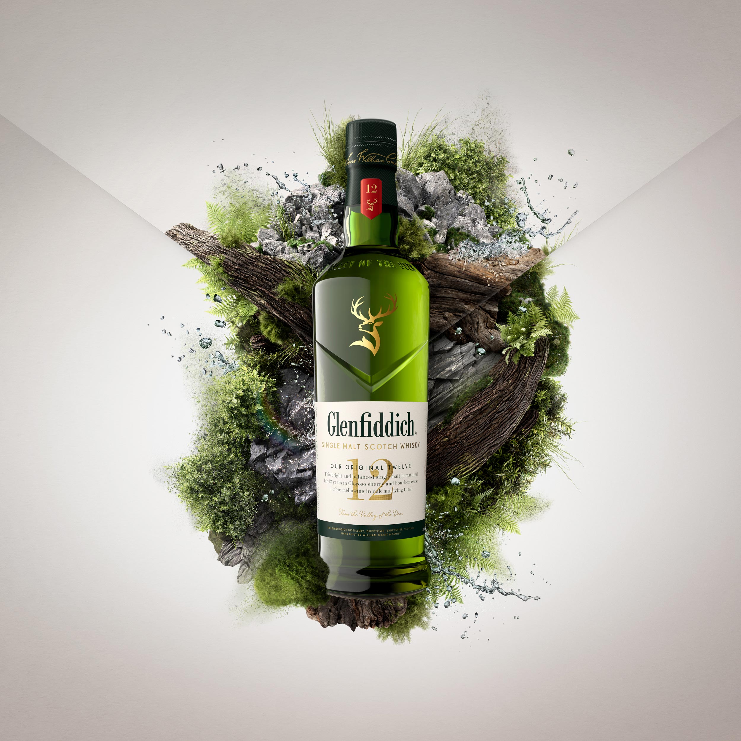 [CHÍNH HÃNG] Rượu Whisky Single Malt Scotland Glenfiddich 12YO 700ML - 40%