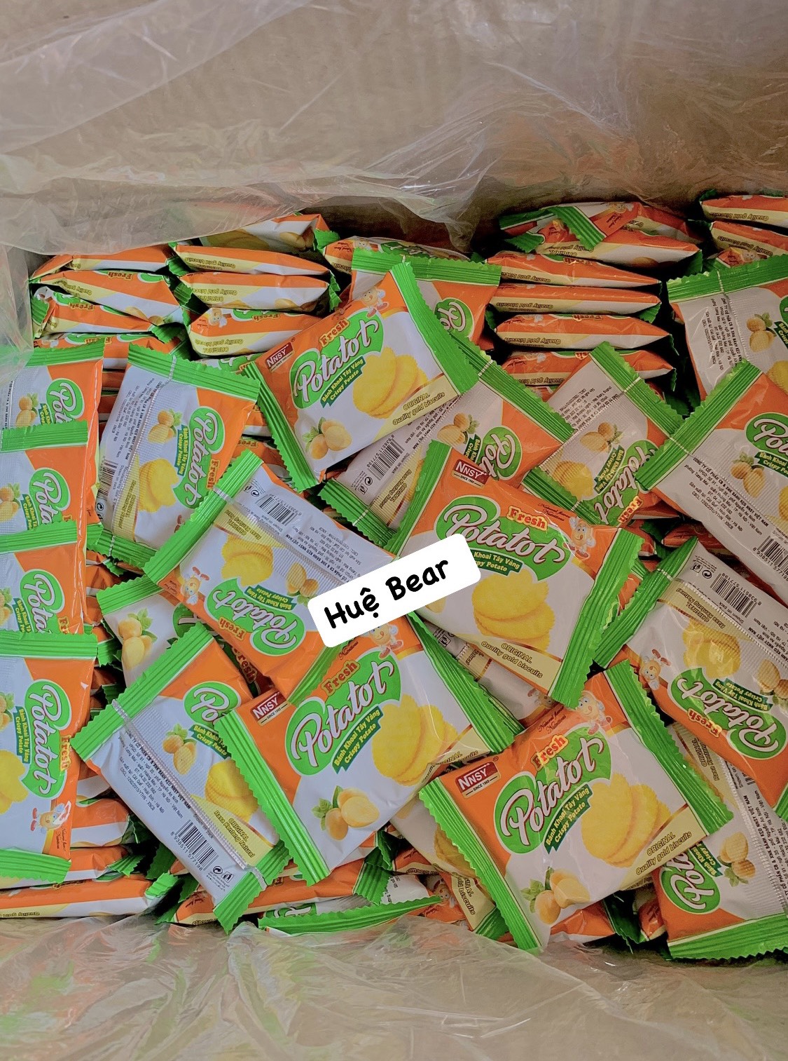500g Bánh quy khoai tây vàng