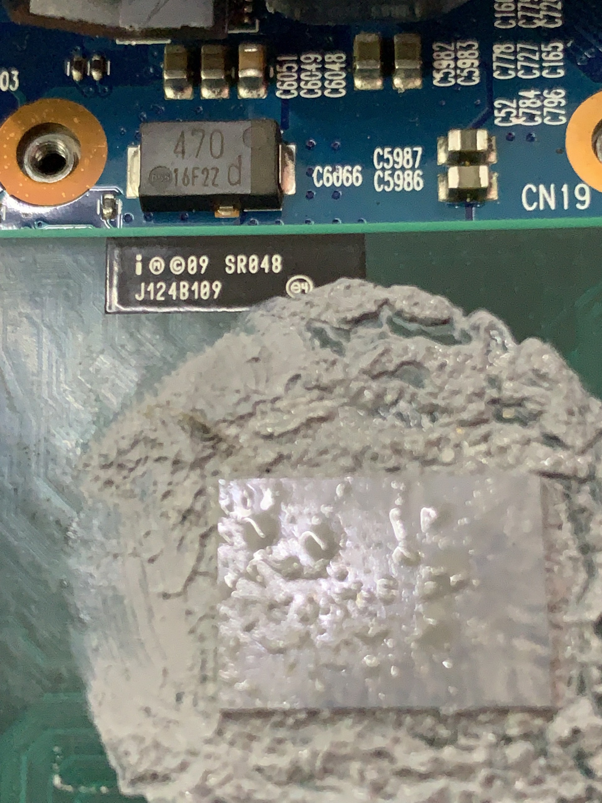 Chip laptop i5-2430M CPU Intel model SR04W