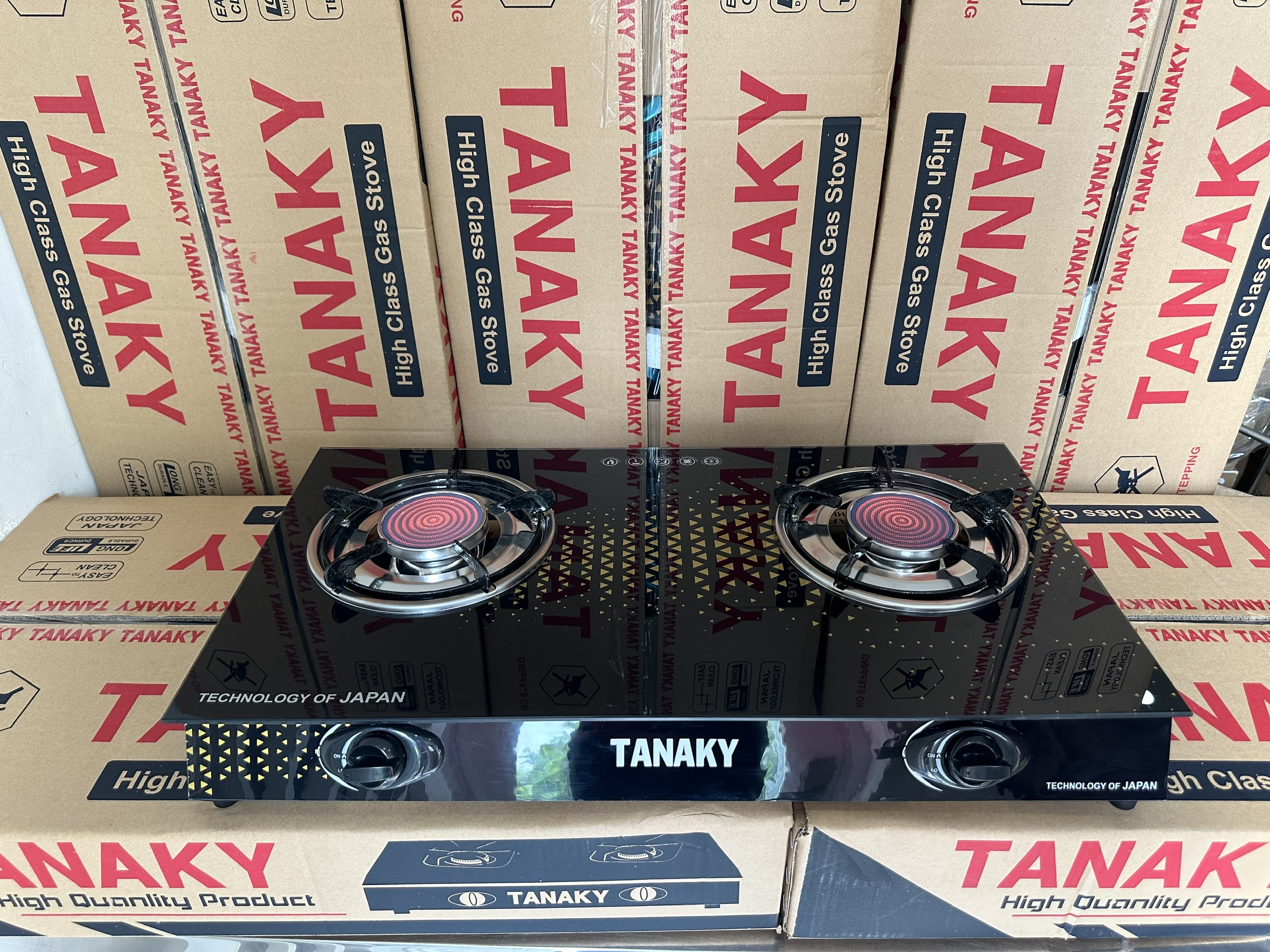 Tanaky Infrared Double Gas Stove