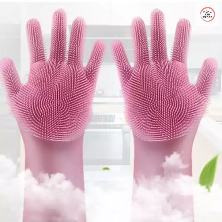 Găng tay cao su siêu dai rửa chén bát đa năng💓