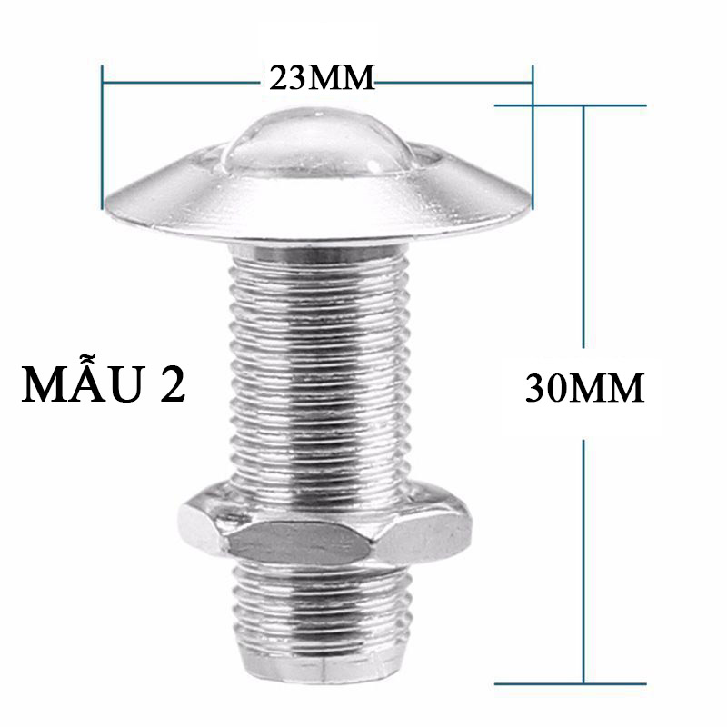 Xi Nhan Cúc Áo [ Mẫu 2 ] Gắn Xe Máy 12V [Giá 1 Đôi ]