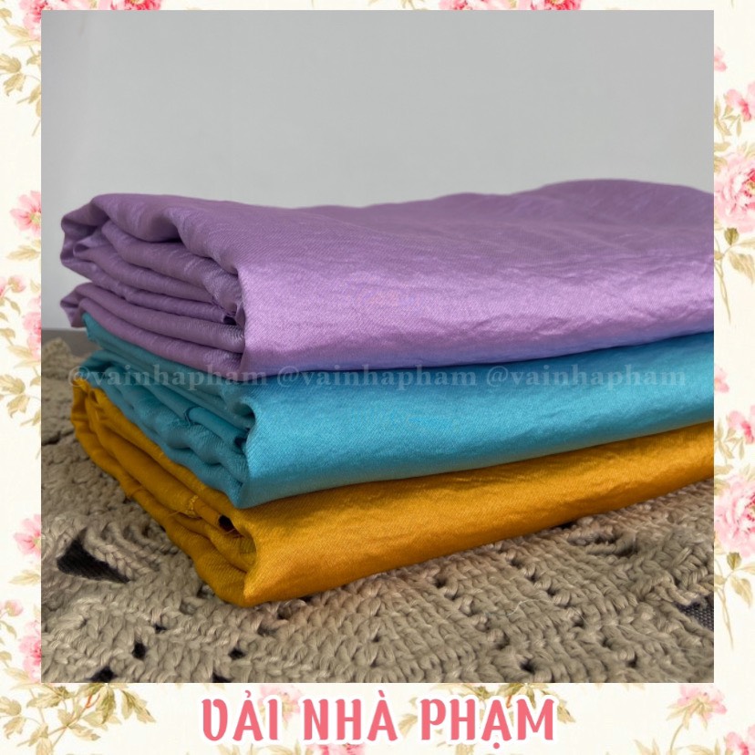 LỤA HAI DA MÀU - KHỔ 1.5M - VẢI NHÀ PHẠM
