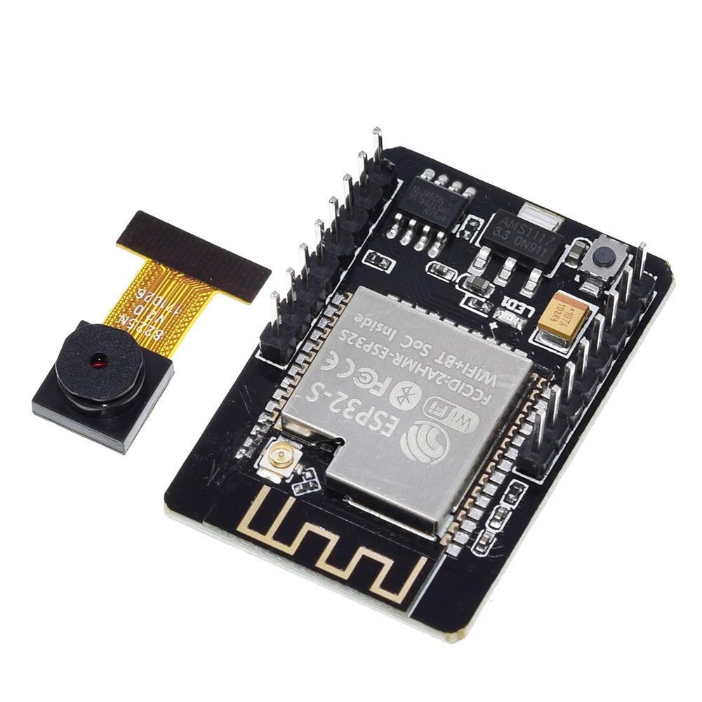 Esp32-cam wifi + bluetooth module camera module development board esp32 with camera module ov2640 2mp for arduino