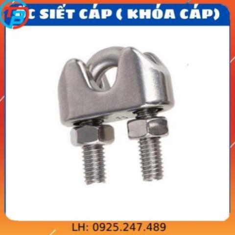 Ốc siết cáp Khóa cáp Cóc kẹp cáp (inox 304) THAIBINHVINA