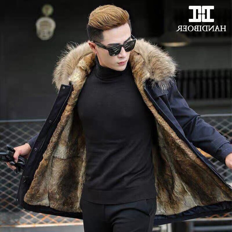 Áo khoác kaki nam lót lông cực ấm cho mùa đông giá rét , thời trang phong cách lịch lãm MYNA