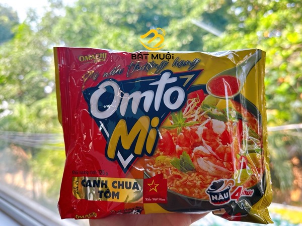 Mì nấu thượng hạng omto mì gói 101g - cty bát muội